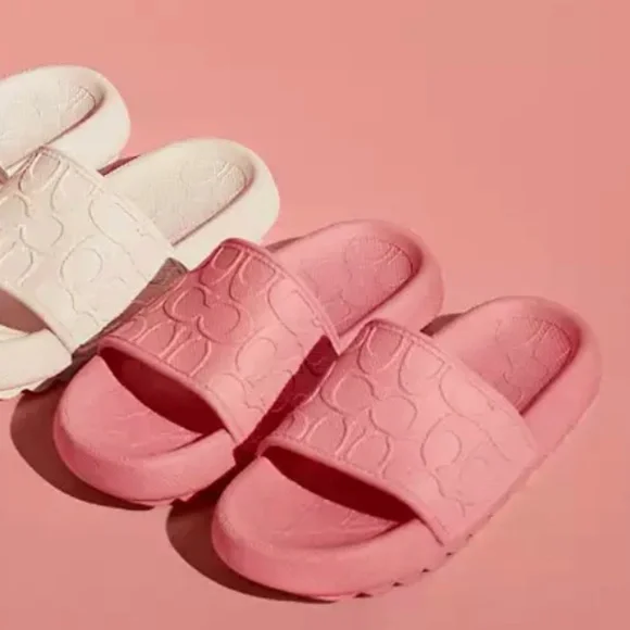 New💓Coach Sport Slide In Signature Pink - Picture 2 of 6